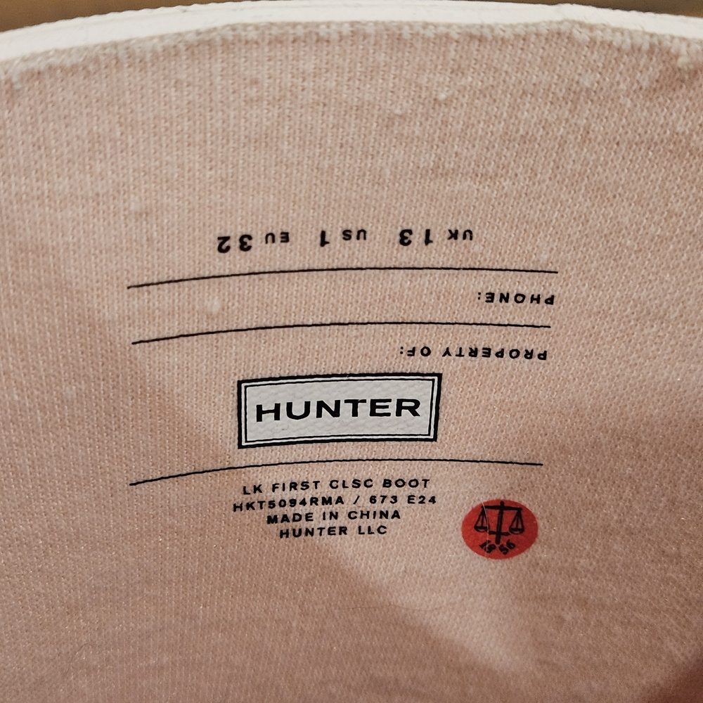 Hunter Ladybug Print Rain Boots - Picture 3 of 4